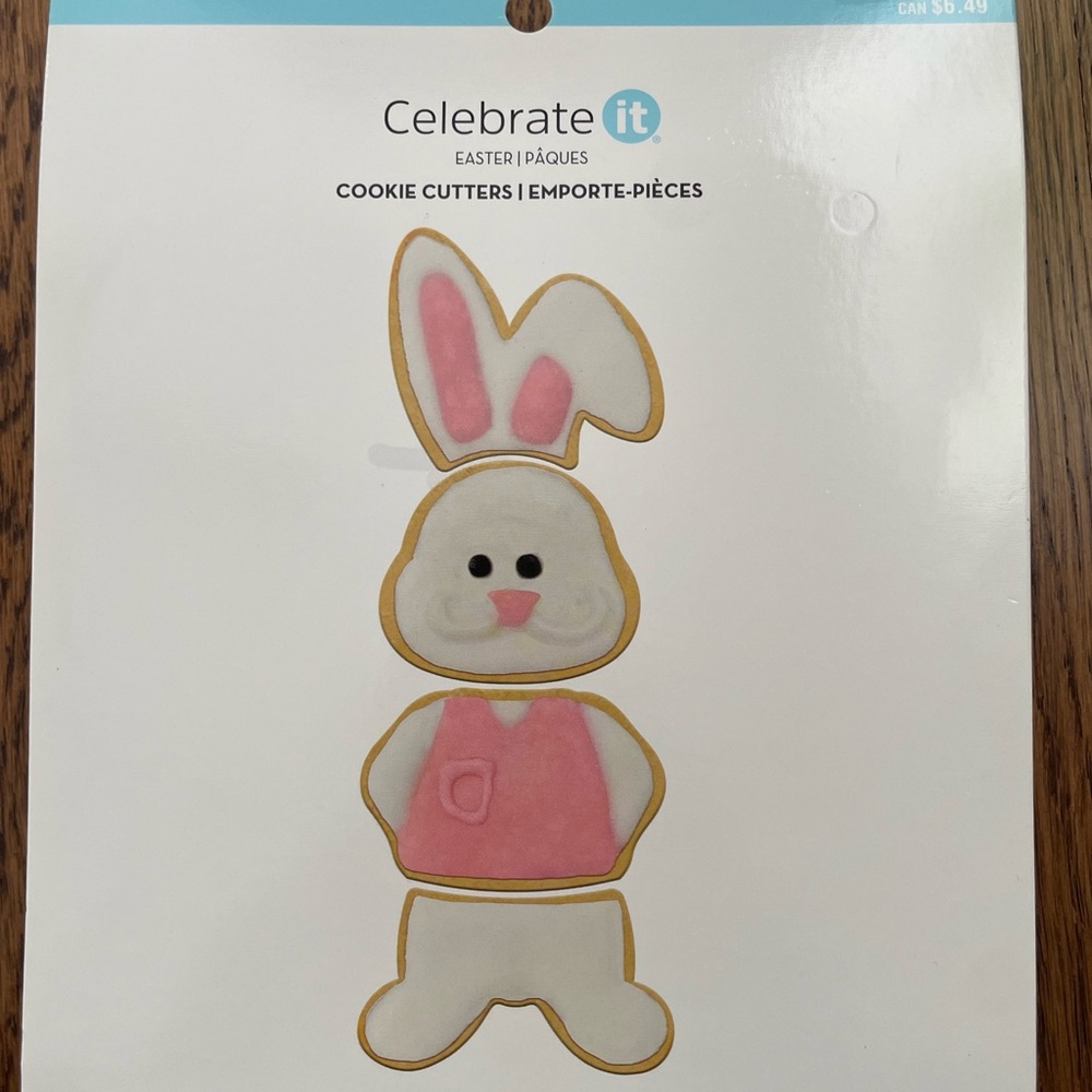 Celebrate it Easter Bunny Build Cookie Cutter 1 Set - Build a Bunny